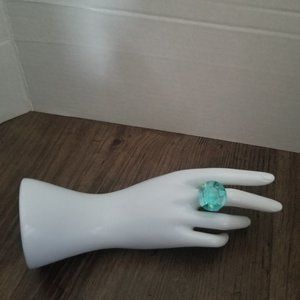 2FOR$15 Jewel Ring - Pretend Play (Aquamarine)